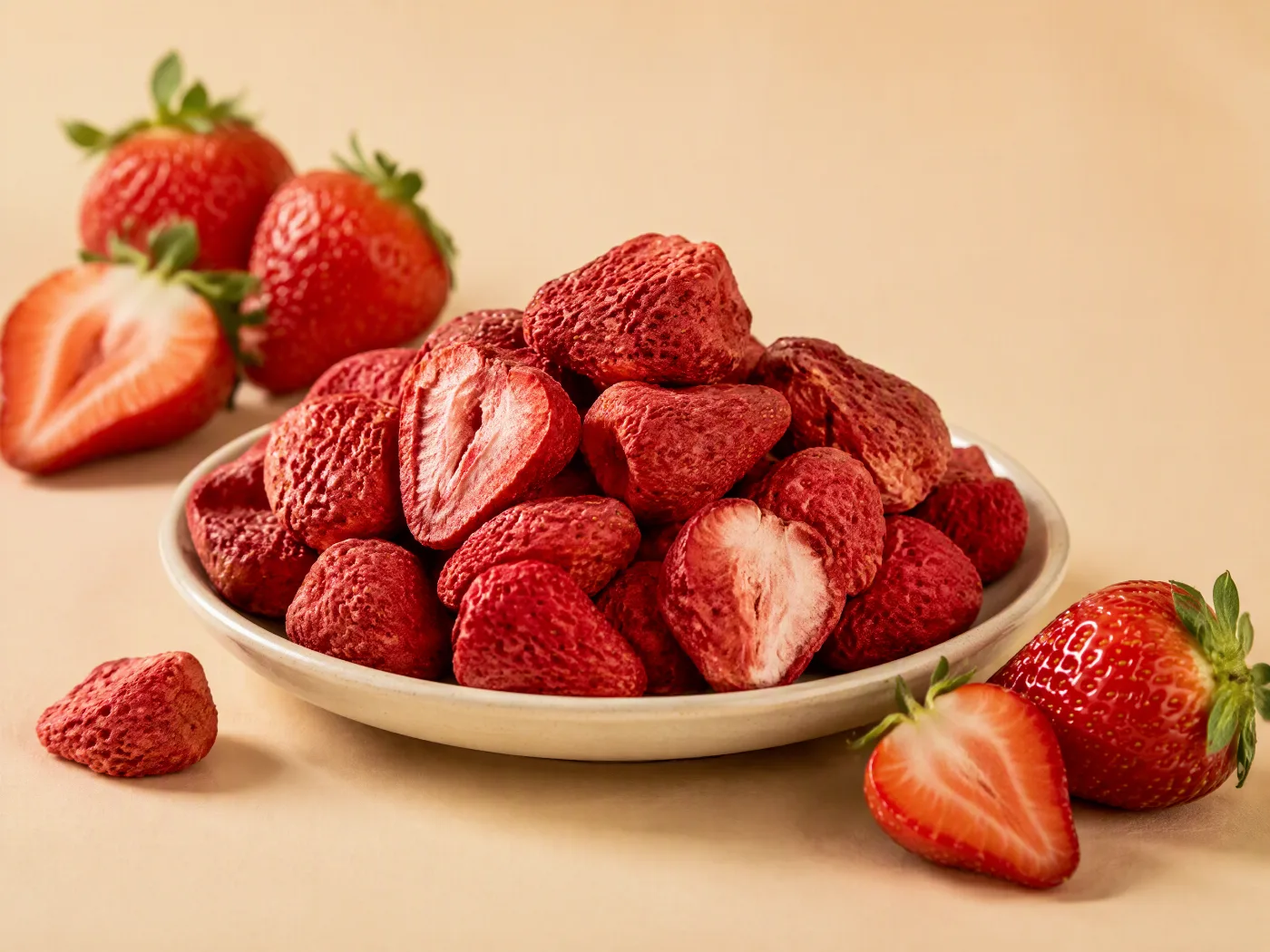 Strawberi Kering Beku